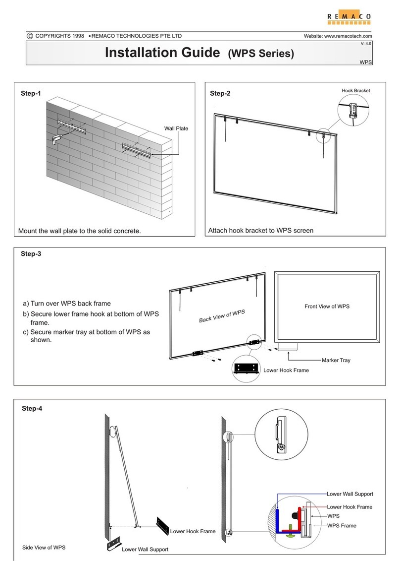 Remaco WPS 1710W User manual