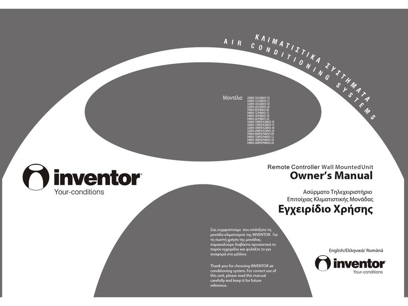 INVENTOR RG35A/BGE User manual