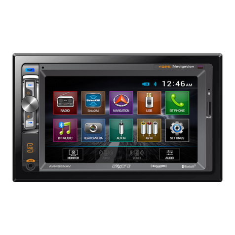 Axxera AVM82NAV Operating instructions