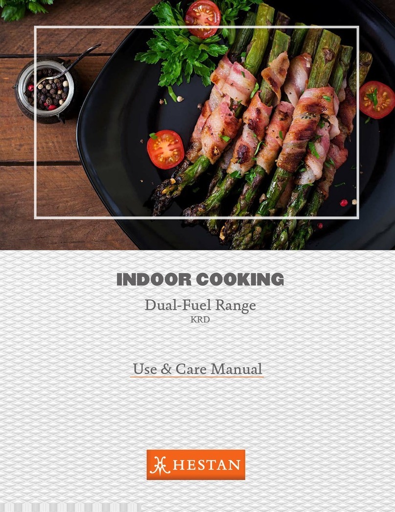 hestan KRD365-NG Use & care manual
