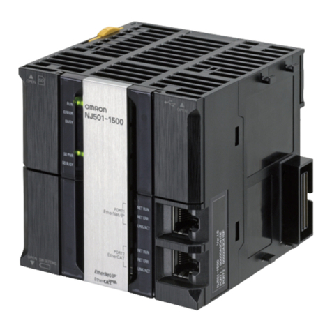 Omron NJ501-1400 user manual