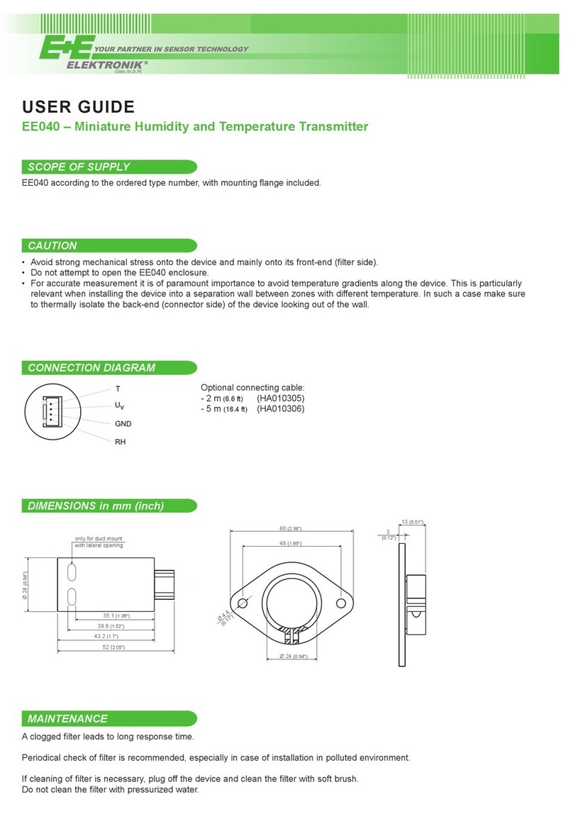 E+E Elektronik EE040 User manual