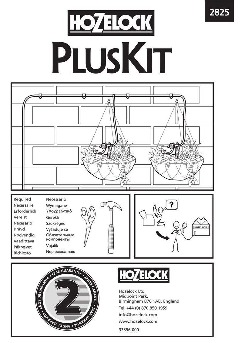 Hozelock 2825 User manual