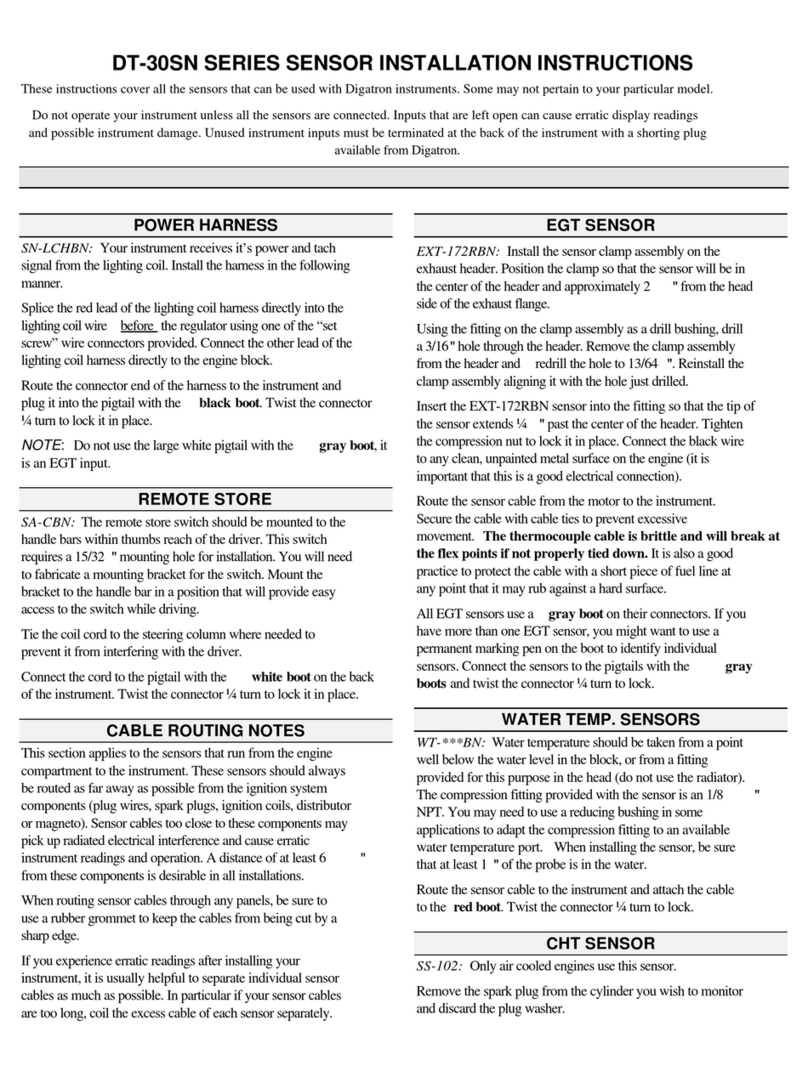 Digatron DT-30SN SERIES installation instructions