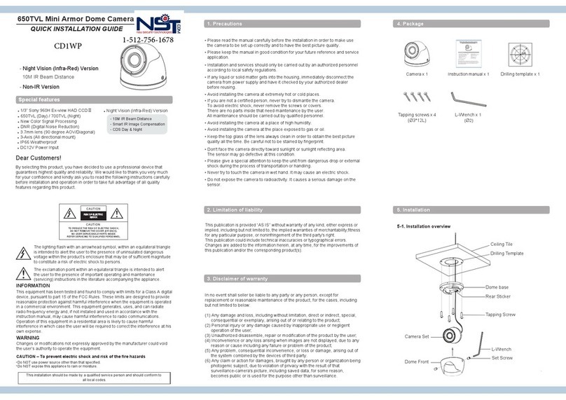 NST CD1WP User manual