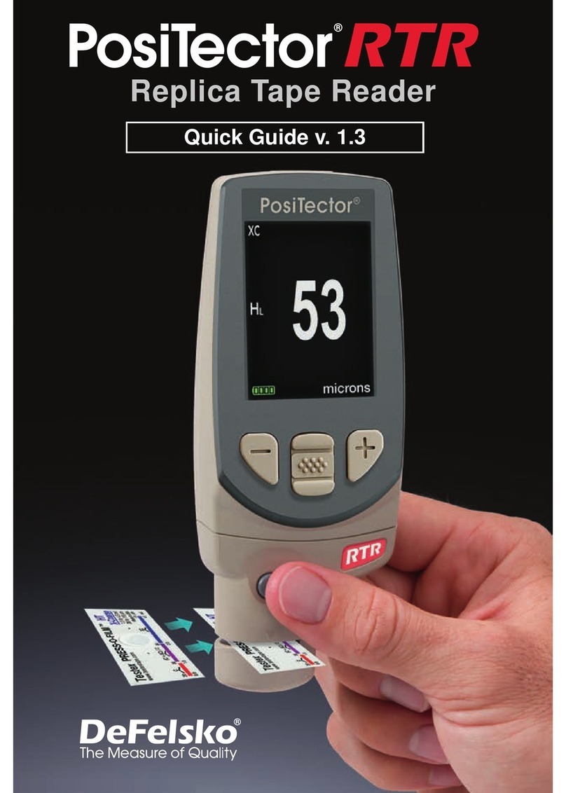 DeFelsko POSITECTOR RTR quick guide