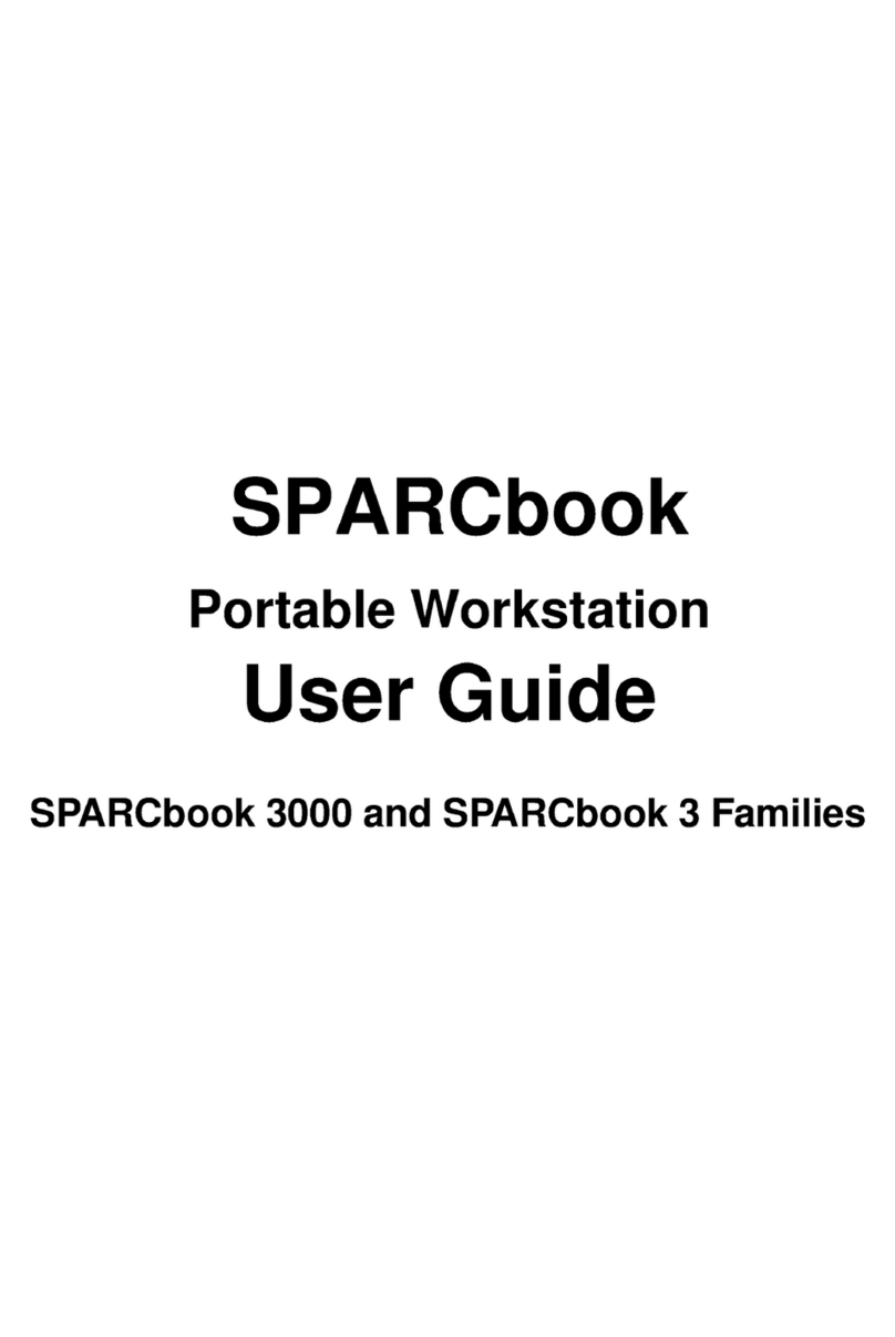 Tadpole SPARCbook 3000ST User manual