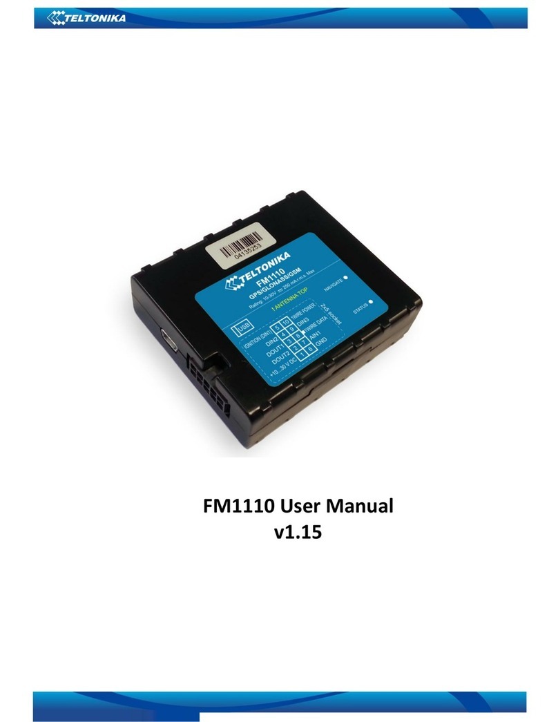 Teltonika FM1110 User manual