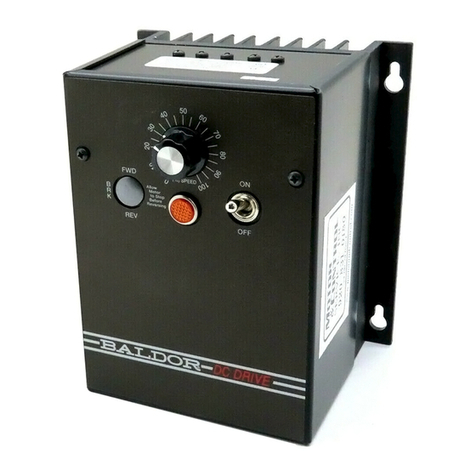 Baldor BC140 Installation & operating manual