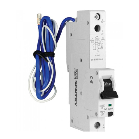 MK SENTRY RCBO manual