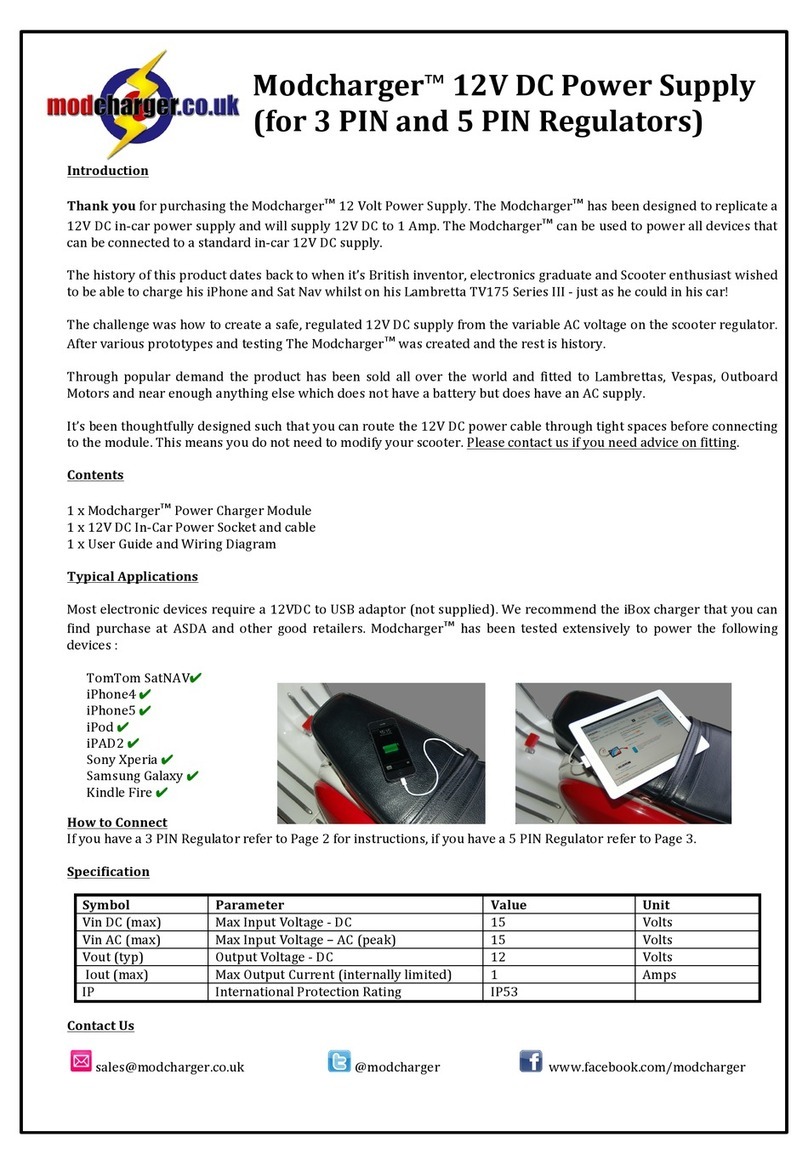 Modcharger Modcharger user guide