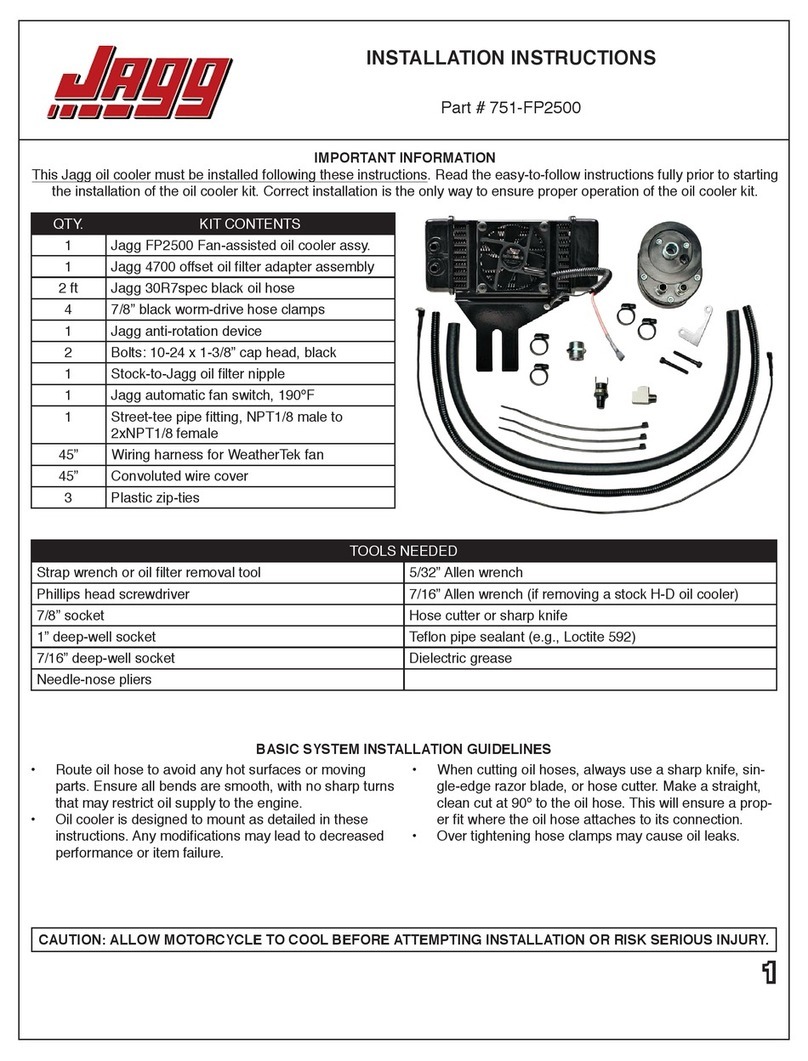 Jagg 751-FP2500 installation instructions