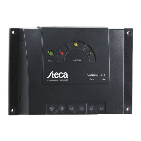 Steca Solsum 6.6F User manual