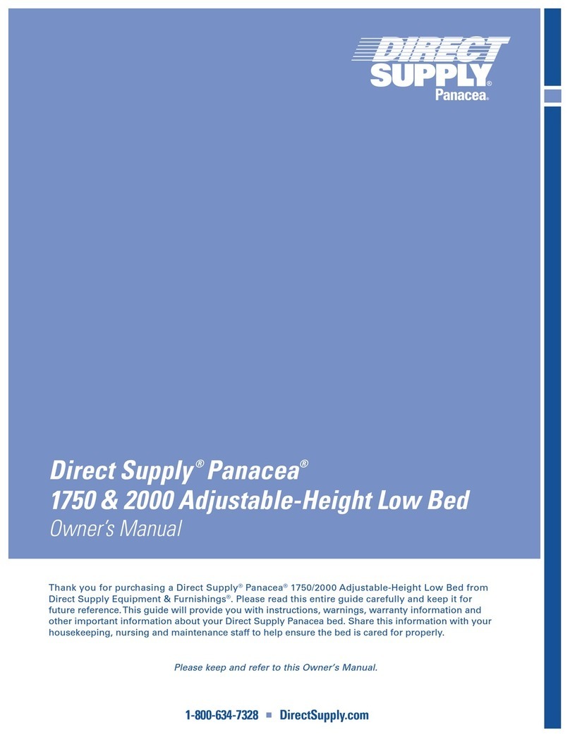Direct Supply Panacea 1750 owner's manual