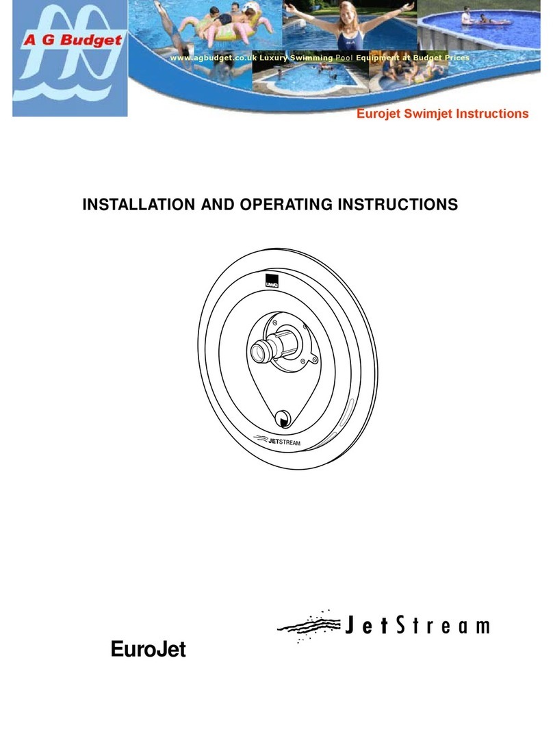 JETStream EUROJET Installation and operating instructions