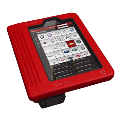 LAUNCH TECH X-431 PRO V4.0 User manual