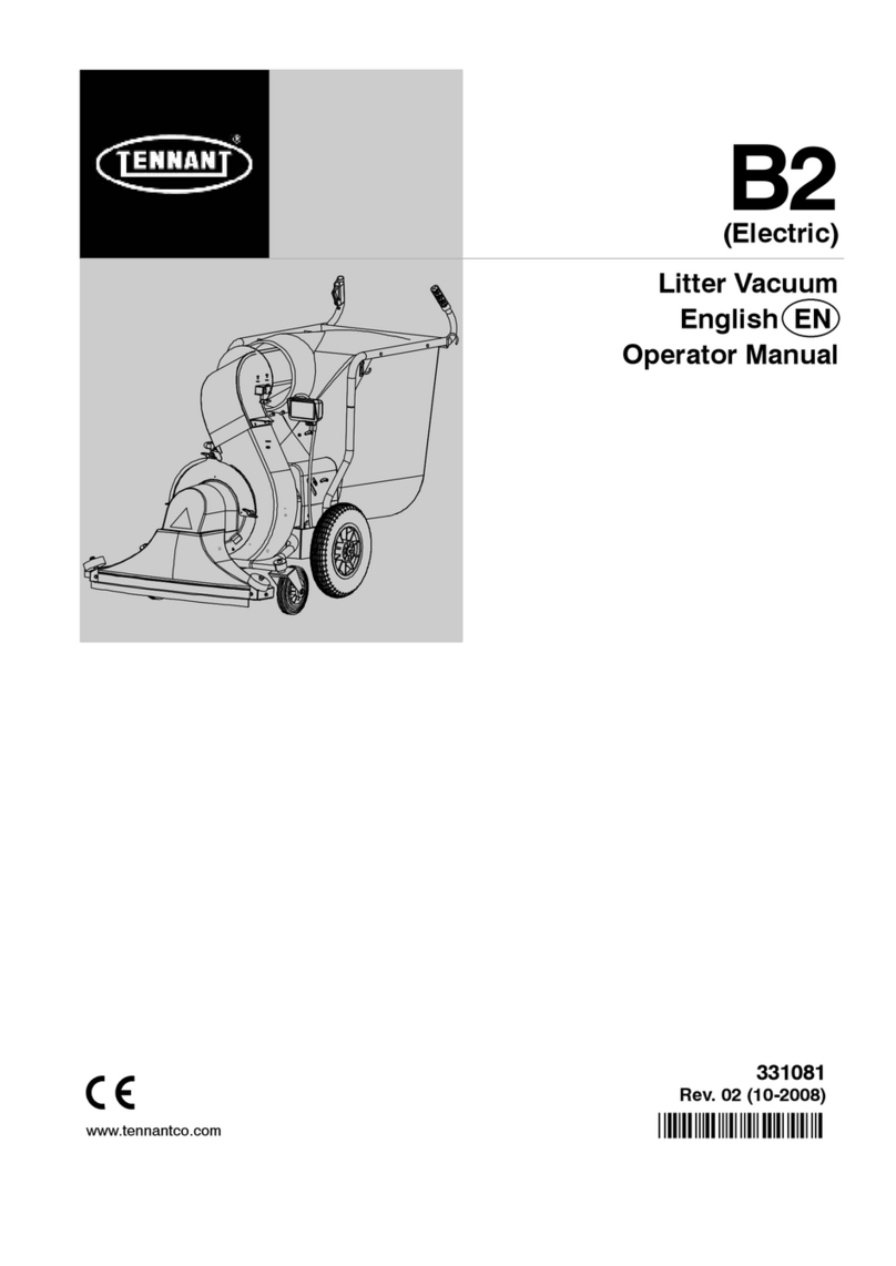 Tennant B2 Operator's manual