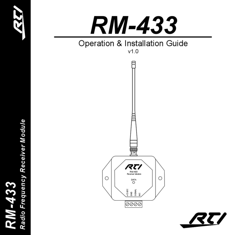 RTI EBOT MAZE Operations & installation guide