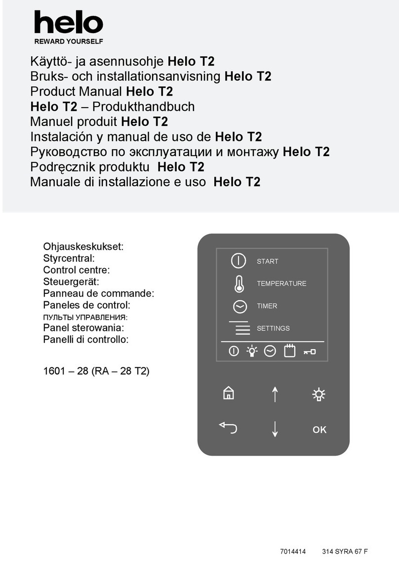 Helo T2 Installation and user manual Helo T2 Installation and user manual