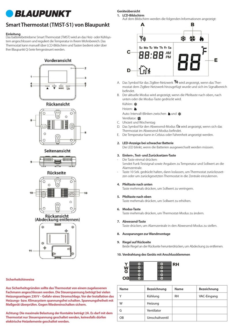 Blaupunkt TMST-S1 User manual