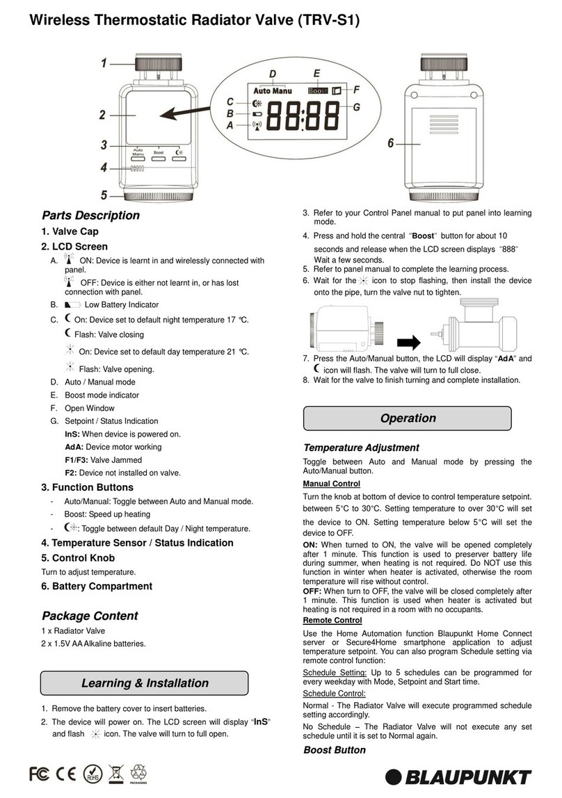 Blaupunkt TRV-S1 manual