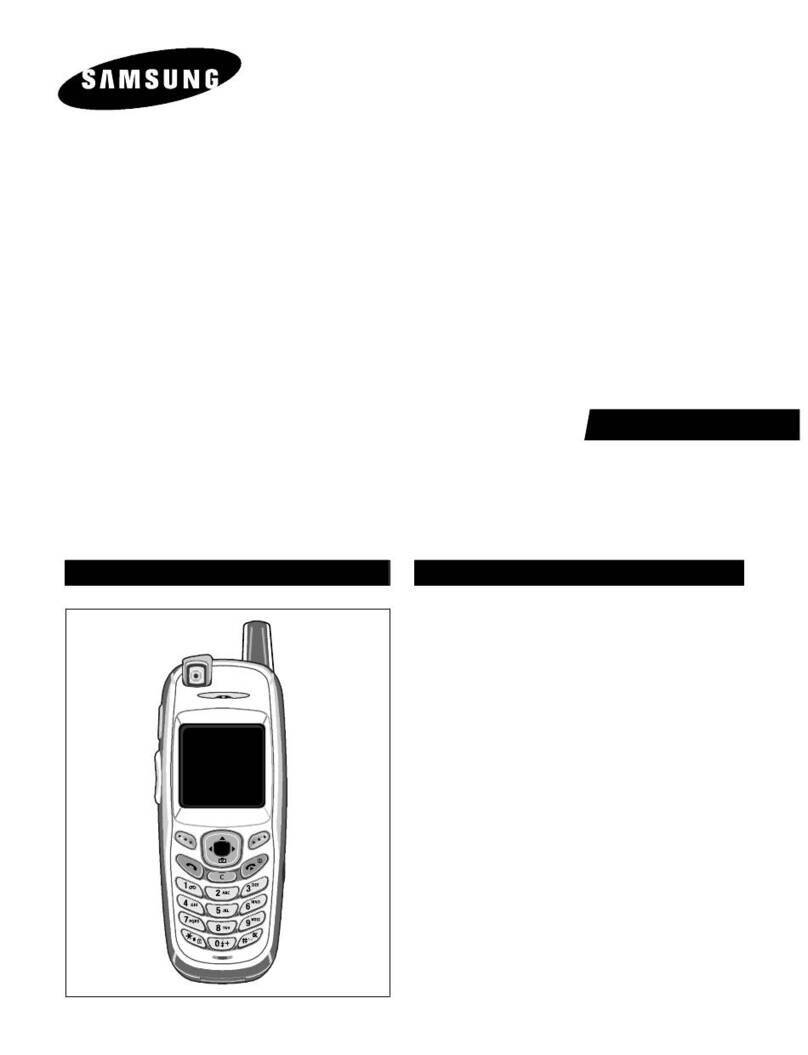 Samsung SGH X600 User manual