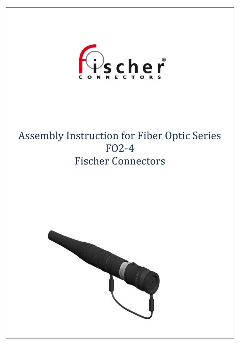 Fischer Connectors FO2-4 Assembly instruction