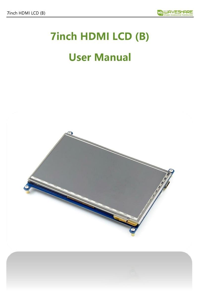 Waveshare 7inch HDMI LCD User manual
