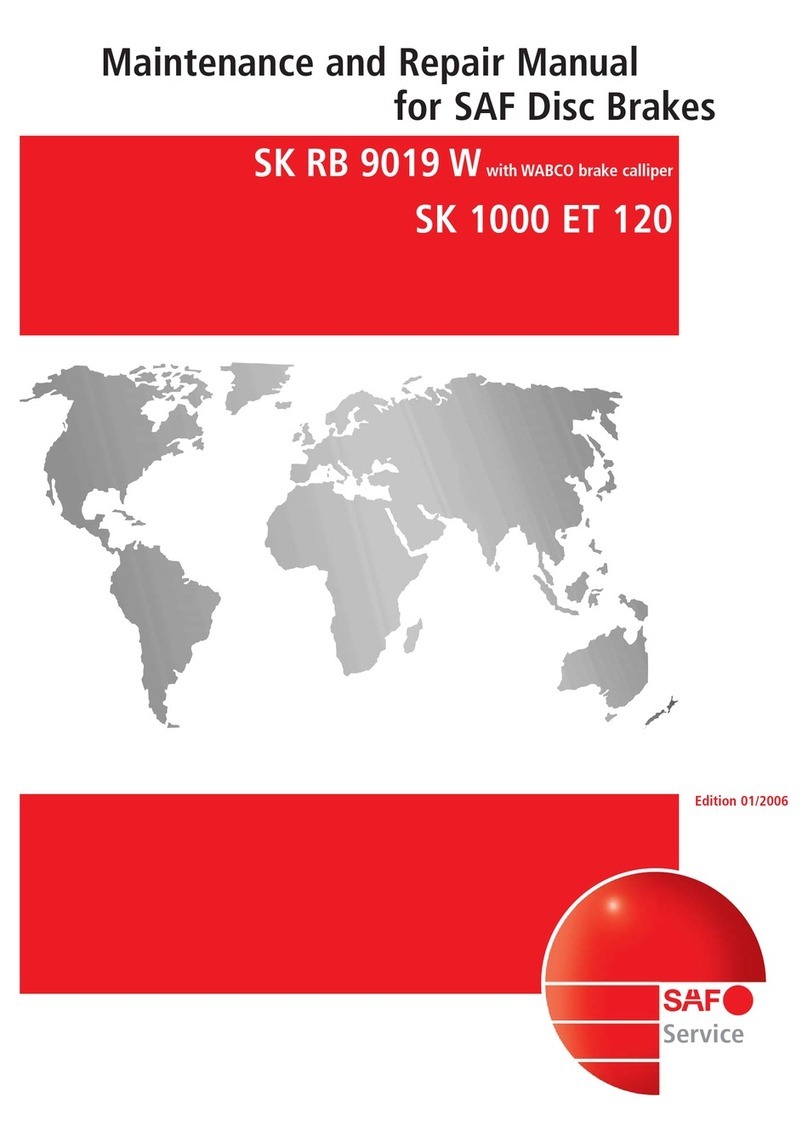 SAF-HOLLAND SK RB 9019 W Operating instructions