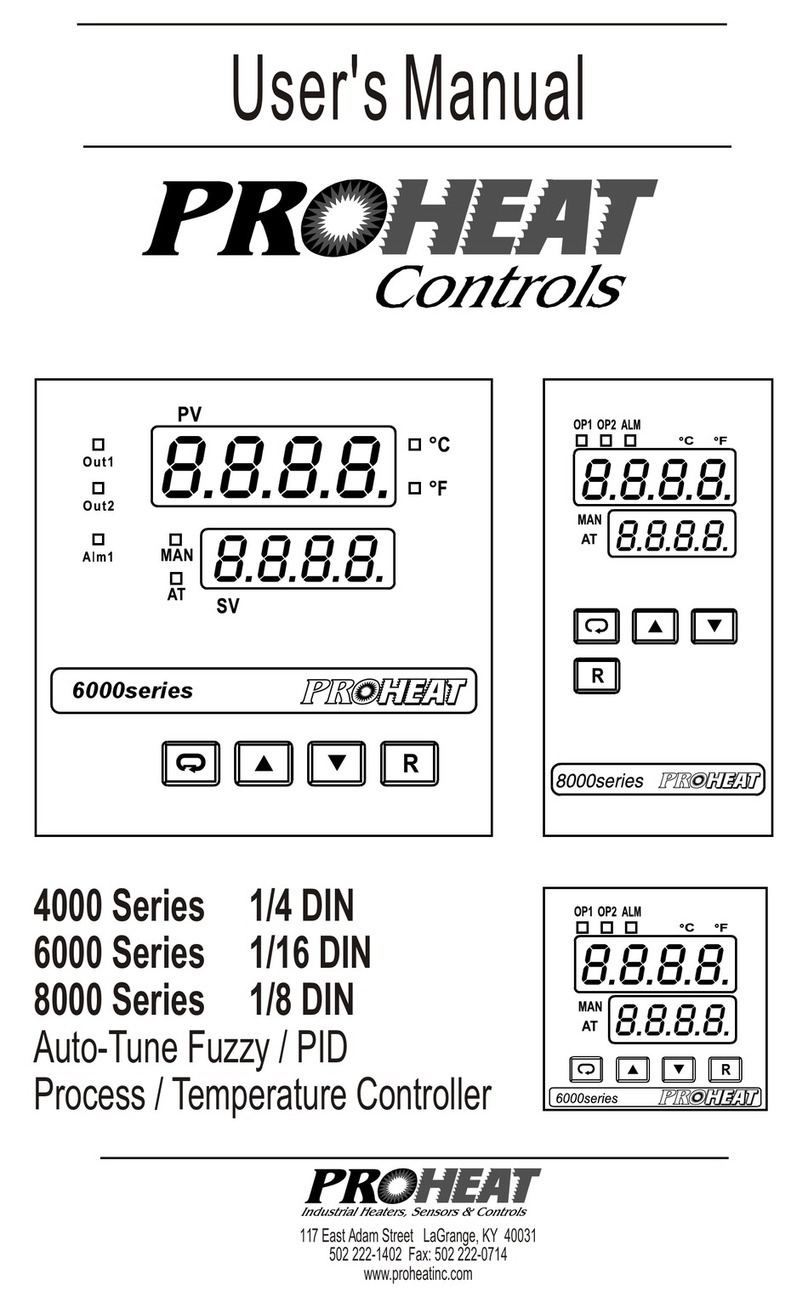 Proheat 4000 Series user manual