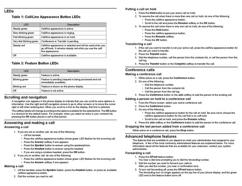 Avaya one-X 1616-I User manual