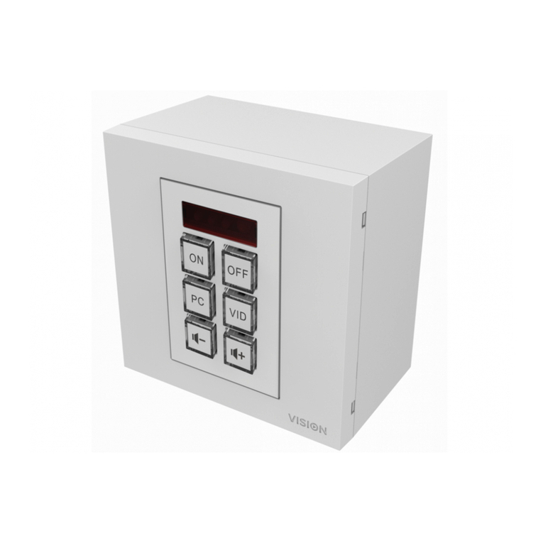 Vision TECHCONNECT CONTROL owner's manual