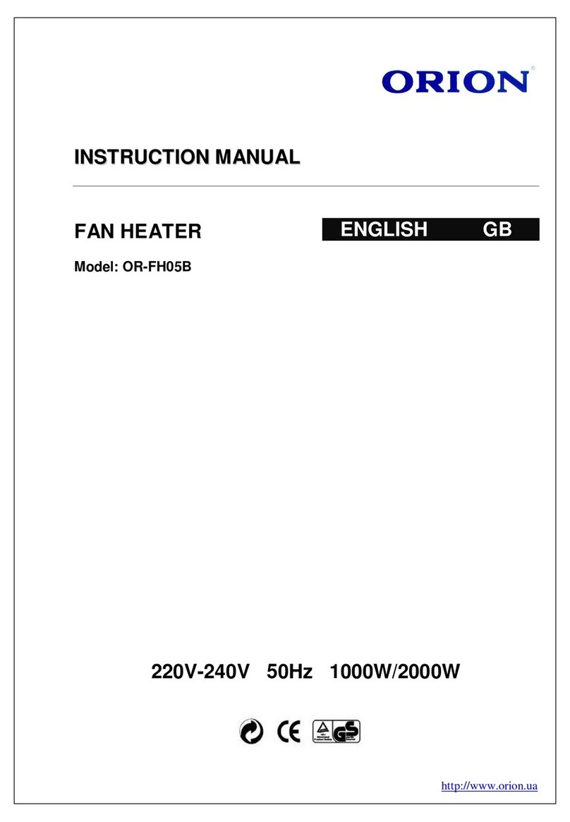 Orion OR-FH05B instruction manual