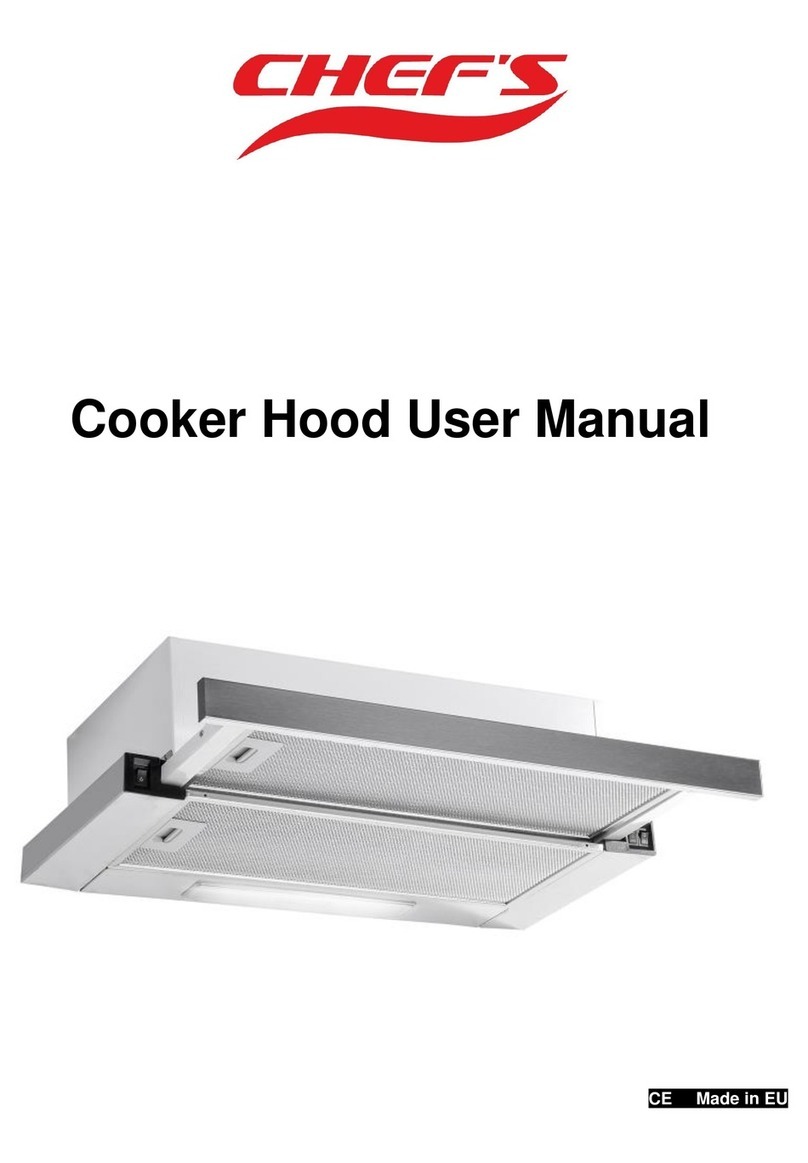 Chef's EH-F6 user manual