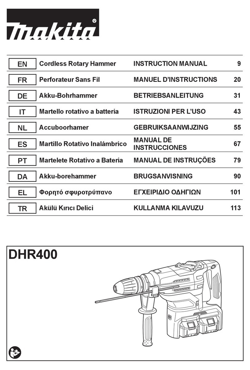 Makita DHR400 User manual Makita DHR400 User manual