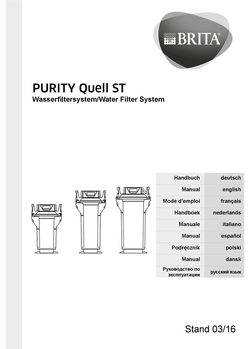 Brita PURITY 600 Quell ST manual