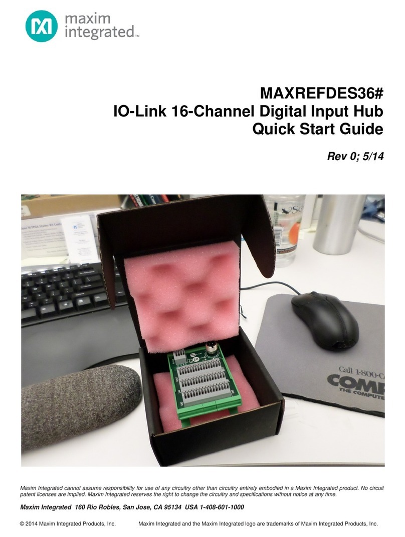 Maxim Integrated MAXREFDES36 User manual