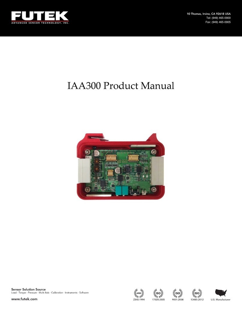 Futek IAA300 product manual