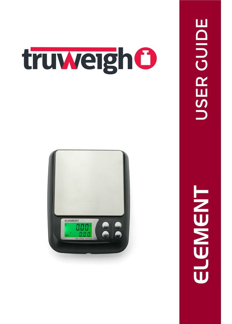 Truweigh ELEMENT User manual