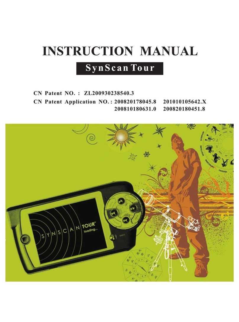 SKY-WATCHER SynScan Tour instruction manual