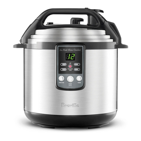 Breville the Fast Slow Cooker BPR650 Instruction book