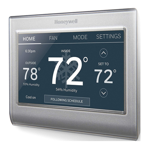 Honeywell RTH9585 Wi-Fi User manual Honeywell RTH9585 Wi-Fi User manual