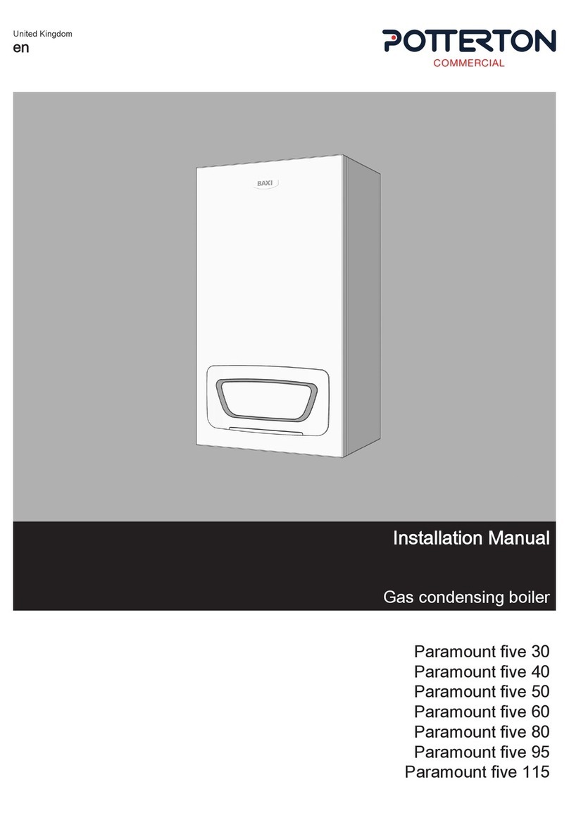 Potterton Paramount five 50 User manual Potterton Paramount five 50 User manual