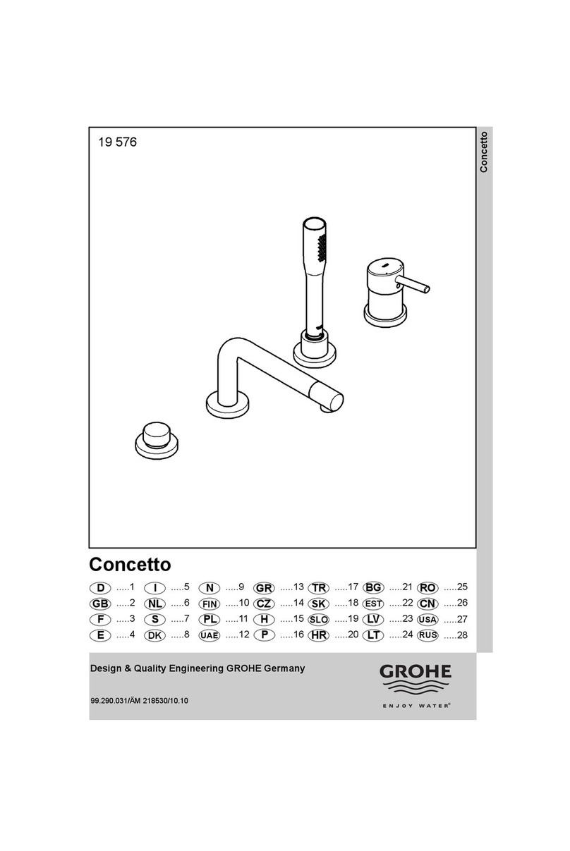Grohe Concetto manual