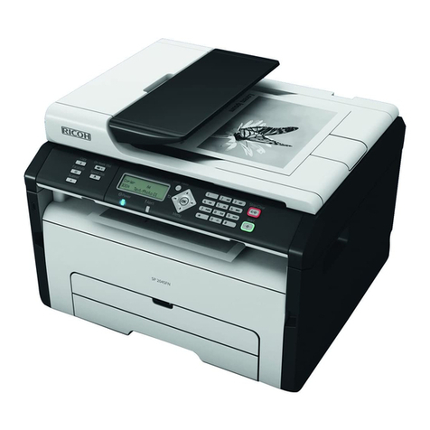 Ricoh SP 203SF User manual