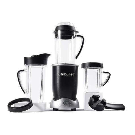 Magic Bullet NUTRIBULLET Rx user guide