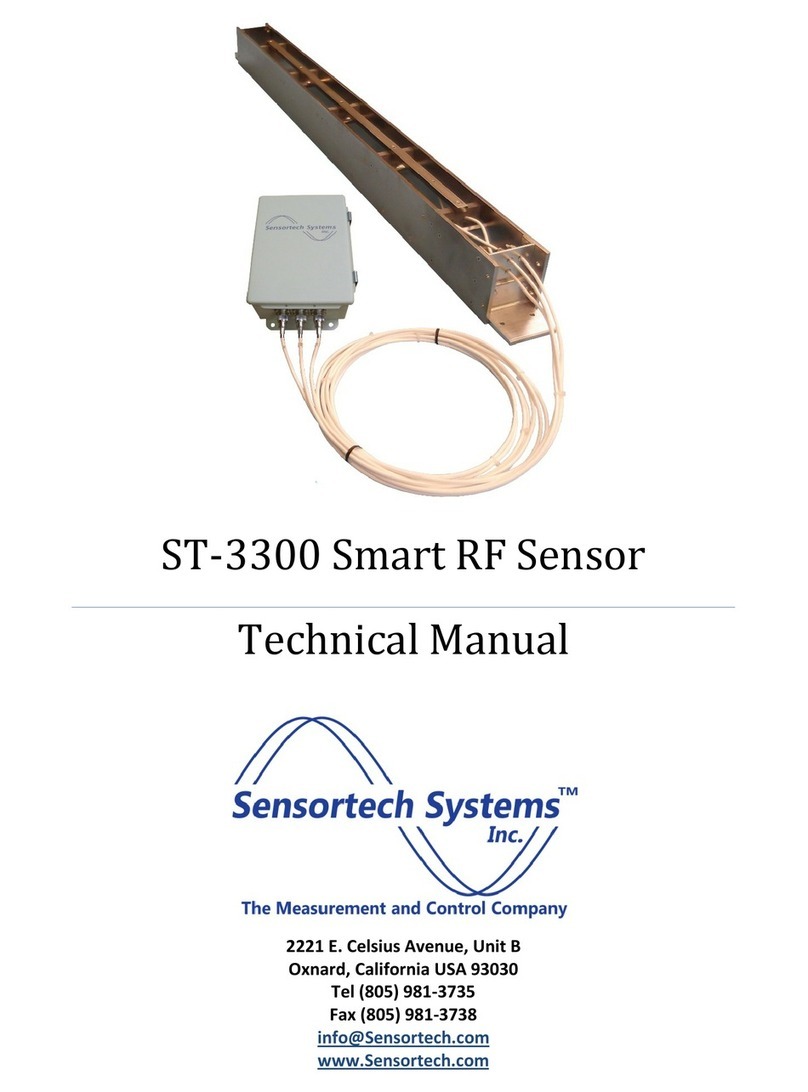Sensortech Systems ST-3300 Series Technical manual