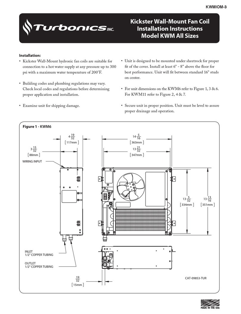Turbonics KWM6 installation instructions