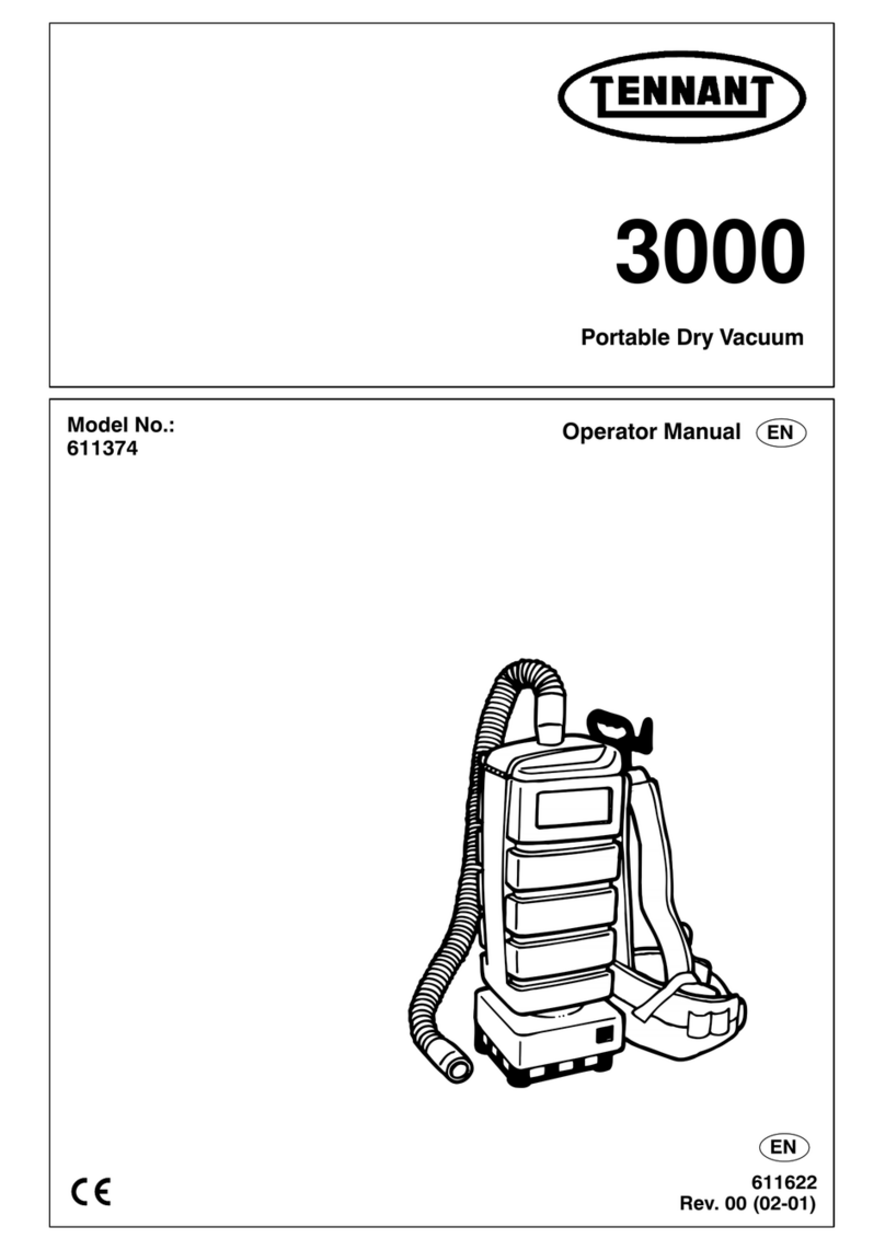 Tennant 3000 Operator's manual