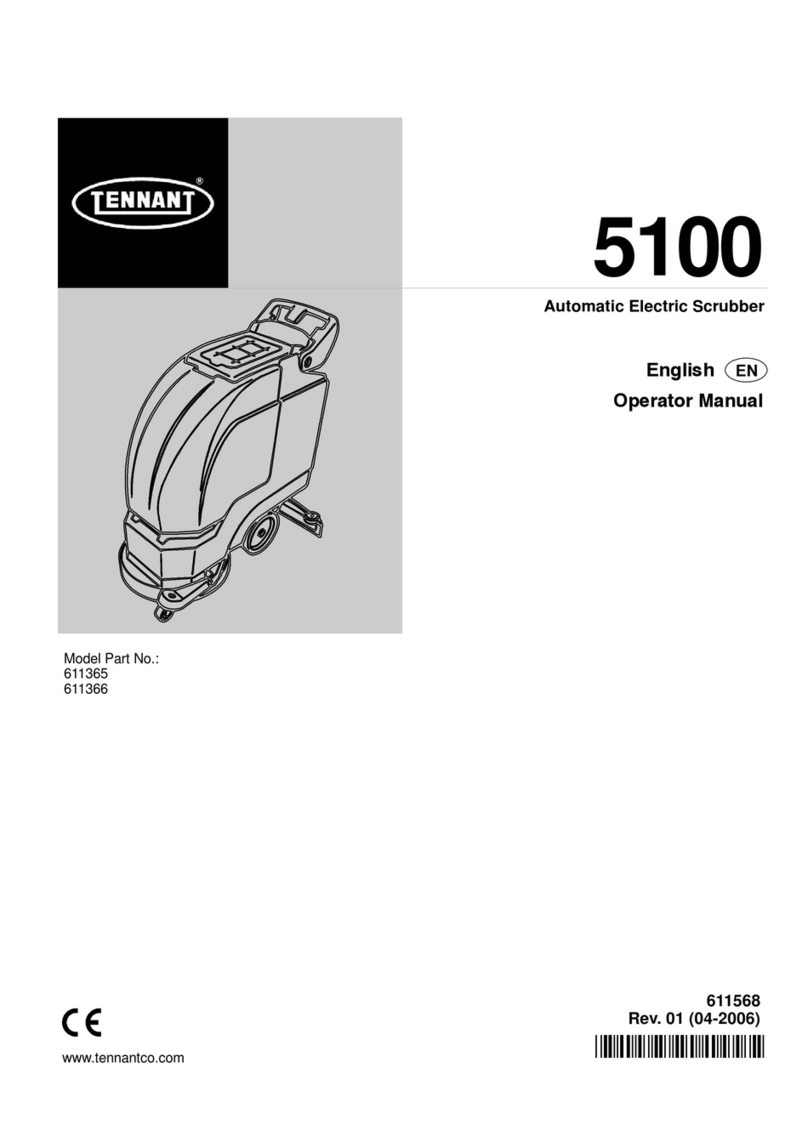 Tennant 5100 Operator's manual